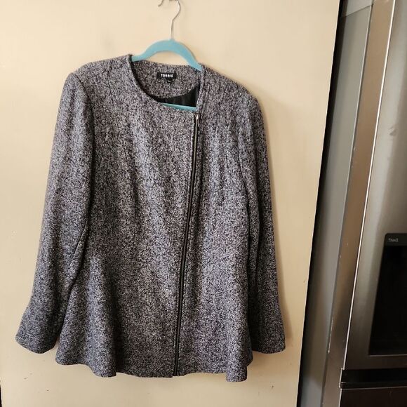 TORRID Chic Gray Women's Jacket SIZE 2@ - Picture 1 of 5